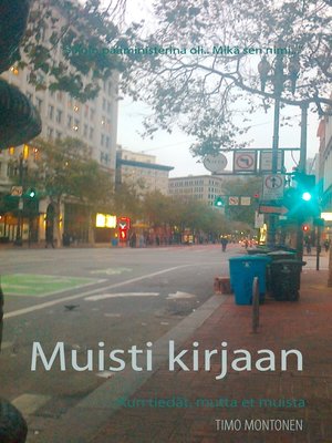 cover image of Muisti kirjaan